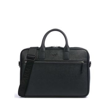 Emporio Armani Business Regenerated Briefcase black