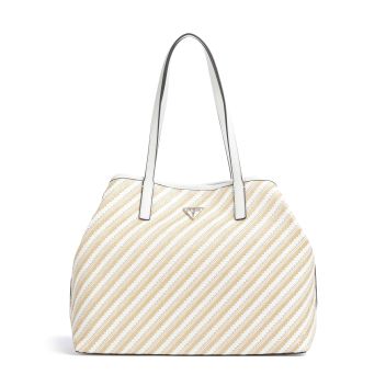 Guess Vikky Large Tote bag beige/white