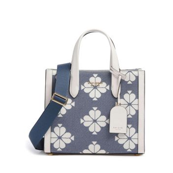 Kate Spade New York Spade Flower Jacquard Handbag blue