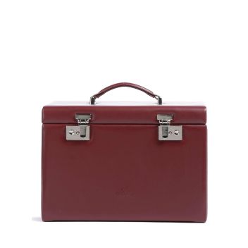 Windrose Merino 5 Etagen Jewelry box dark red