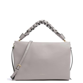 Coccinelle Boheme Grana Double Hobo bag light grey