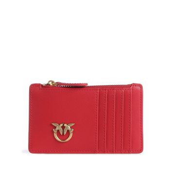 Pinko Airone Credit card holder red