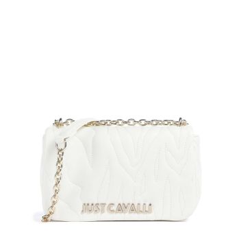 Just Cavalli Zebra Style 4 Shoulder bag white
