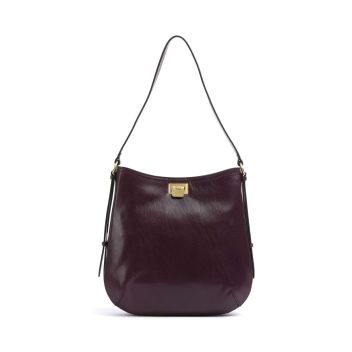 The Bridge Federica Hobo bag aubergine