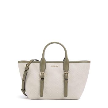 Michael Kors Moore Handbag beige/green