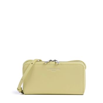 Liebeskind Lou Calf Optic XS Wallet yellow green
