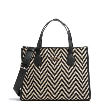 Guess Silvana Handbag black/beige
