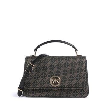 Michael Kors Delancey Crossbody bag black/gold