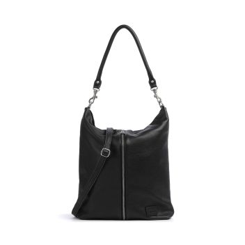 FredsBruder Feeling Good Zip Hobo bag black