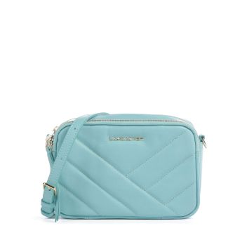 Lancaster Soft Matelassé Crossbody bag light blue