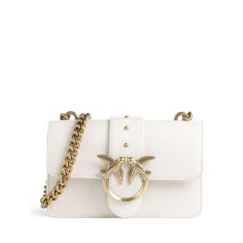 Pinko Love One Mini Crossbody bag white