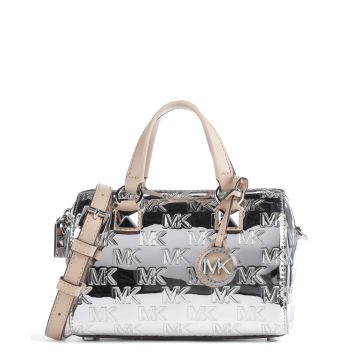 Michael Kors Grayson Crossbody bag silver