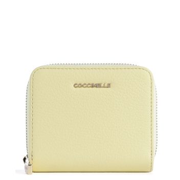 Coccinelle Metallic Soft Wallet yellow