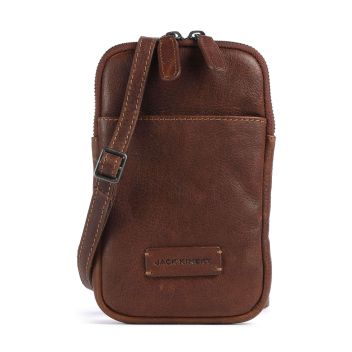 Jack Kinsky Porto 10 Phone bag cognac
