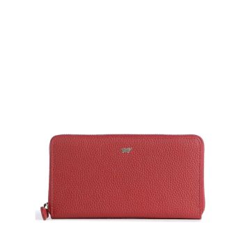 Braun Büffel Asti RFID Wallet red