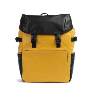 Mandarina Duck Eco Coated Laptop backpack yellow