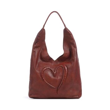 Taschendieb Wien Herzgasse 21 Hobo bag red brown