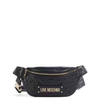 Love Moschino Quilted Fanny pack black