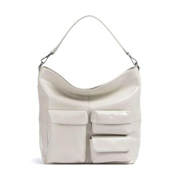 Liebeskind LK 204 Lack Distressed M Hobo bag ivory