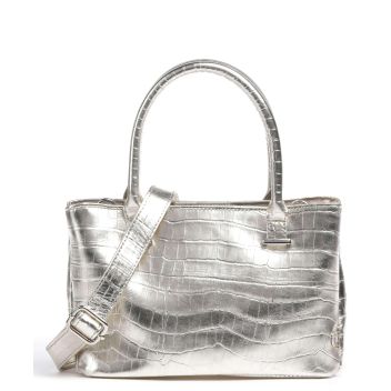 Depeche Croco Glam Handbag champagne