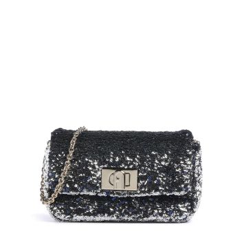 Furla 1927 Mini Soft Crossbody bag silver