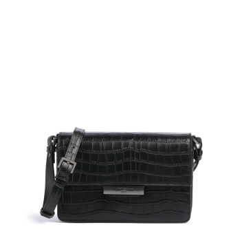 Liebeskind Alex New Croco M Crossbody bag black