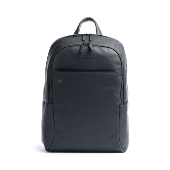 Piquadro Black Square Laptop backpack blue-grey