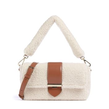 Lancaster Actual Moumoute Shoulder bag ivory
