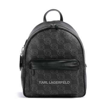 Karl Lagerfeld Ikon Mono Backpack black