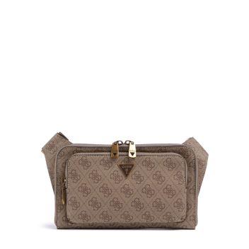 Guess Milano 4G Eco Fanny pack beige/brown