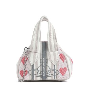 Vivienne Westwood Archive Heart Stripes Mini Crossbody bag multicolour