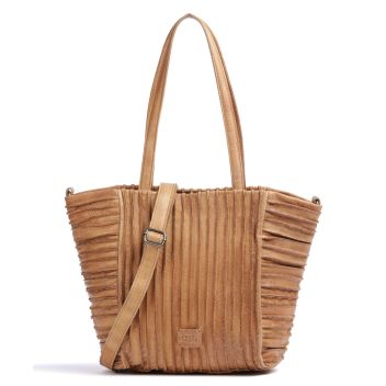 FredsBruder Riffelhörnchen Tote bag light brown