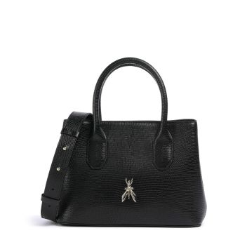 Patrizia Pepe Fly Lizard Handbag black