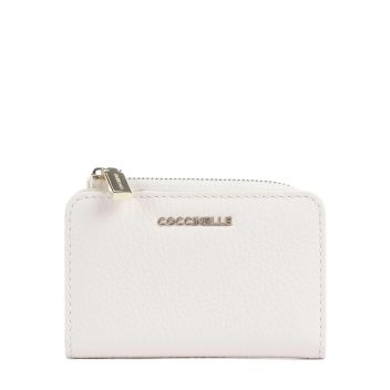 Coccinelle Metallic Soft Wallet white