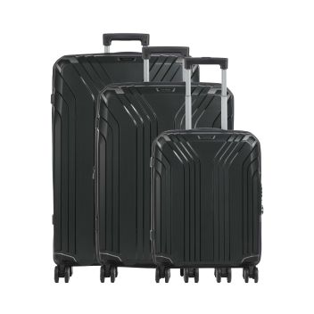 Travelite Elvaa Suitcase set (4 wheels) black