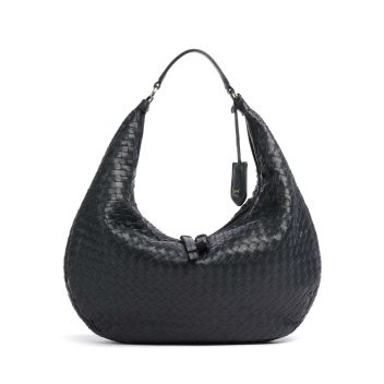 Abro Piuma Nana Hobo bag navy