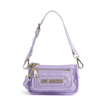 Love Moschino Quilted Shoulder bag lavender