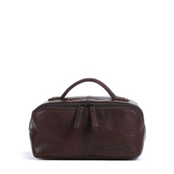 Spikes & Sparrow Bronco Frenchy Toiletry bag dark brown
