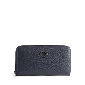 Mandarina Duck Mellow Leather Wallet dark blue