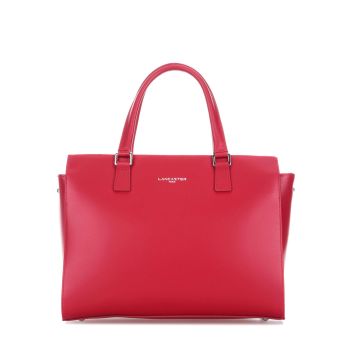 Lancaster Smooth Handbag red