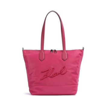 Karl Lagerfeld K/Signature Medium Tote bag fuchsia