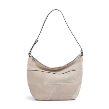 Liebeskind Edda Promo Suede M Hobo bag beige