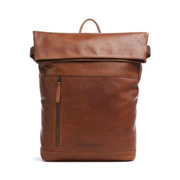 The Chesterfield Brand Cow Wax Pull Up Mazara Backpack cognac