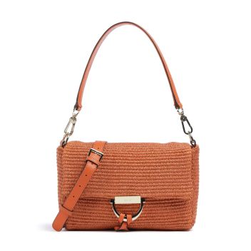 Abro Raffia Temi Shoulder bag orange