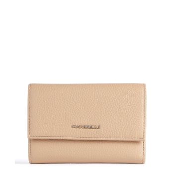 Coccinelle Metallic Soft Wallet nature