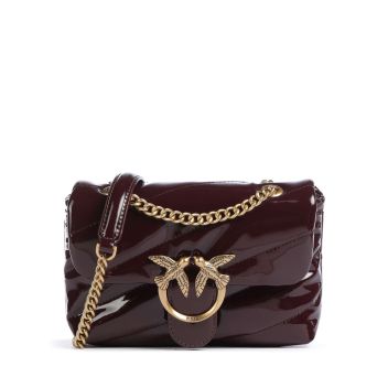 Pinko Love Puff Baby Shoulder bag bordeaux red
