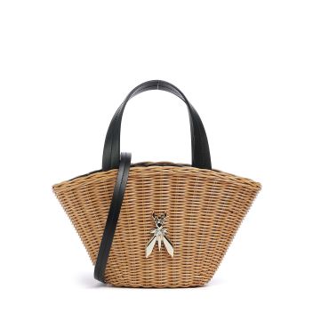 Patrizia Pepe City Minimal Handbag nature/black