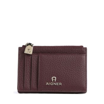 Aigner Fashion Credit card holder dark red