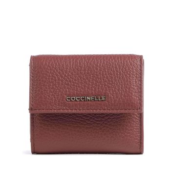 Coccinelle Metallic Soft Wallet brown