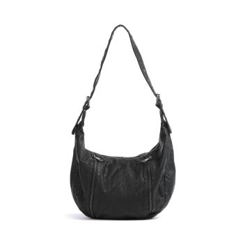 Núnoo Washed Small Stella Hobo bag black